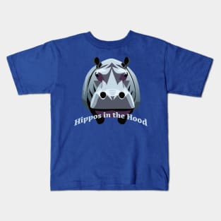 Hippos in the Hood Kids T-Shirt